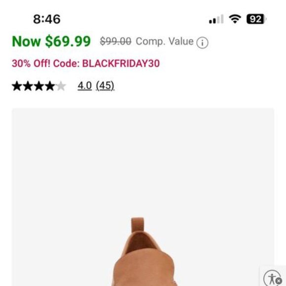 Lucky Brand Brown Leather Loafers sz 7.5 - Picture 5 of 5